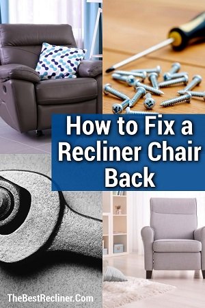 How to Fix a Recliner Chair Back